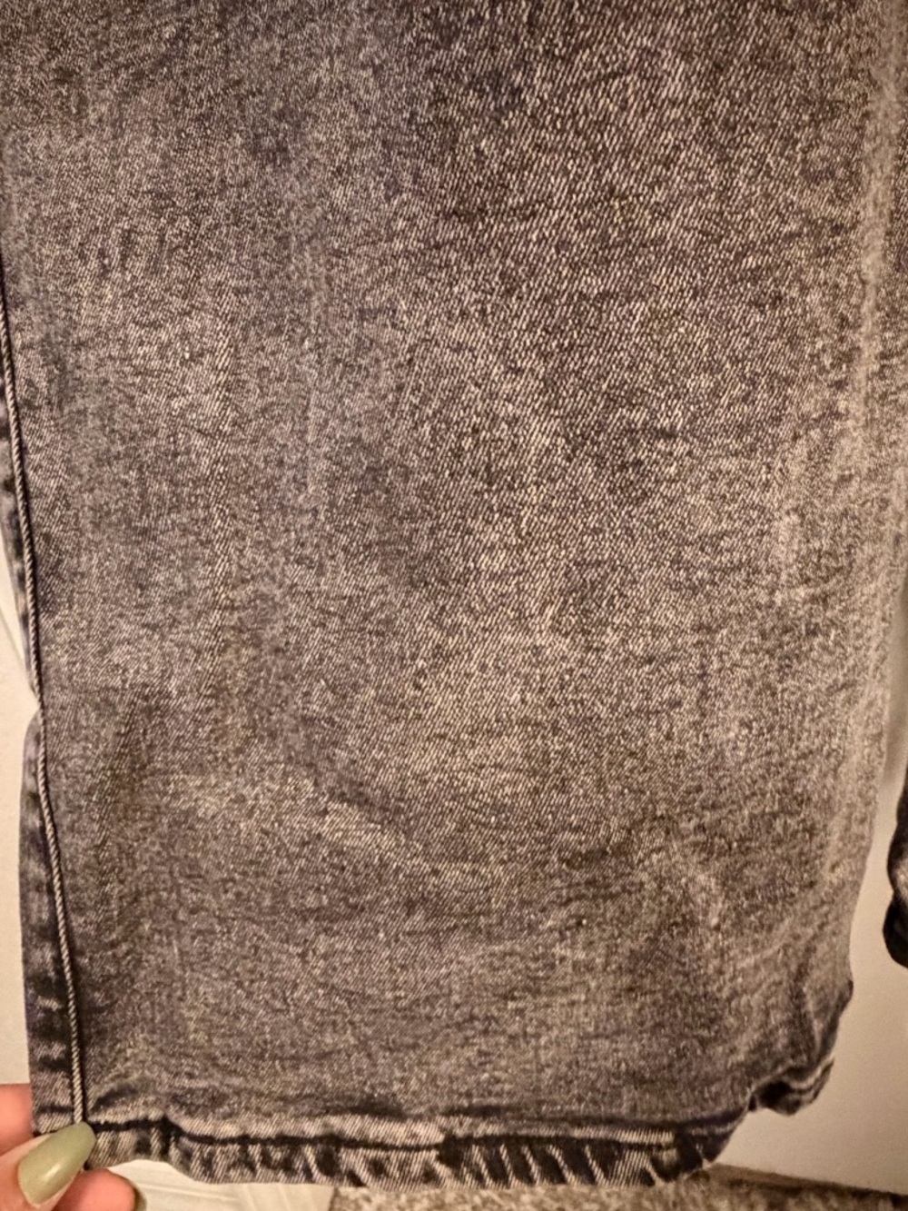 Strapless Cargo Wide-Leg Jumpsuit - Black Wash - Picture 4 of 13